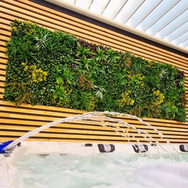 Mur vegetal artificiel brise vue Jungle