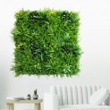Mur vegetal artificiel brise vue Fougère dense