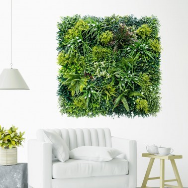 Mur vegetal artificiel brise vue Luxury