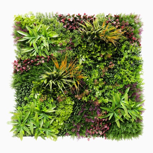 Mur vegetal artificiel brise vue Wood Colors