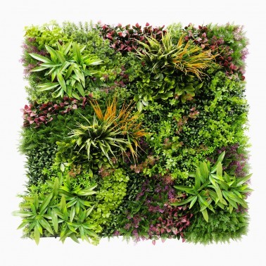 Mur vegetal artificiel brise vue Wood Colors