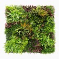 Mur vegetal artificiel brise vue Wood Colors