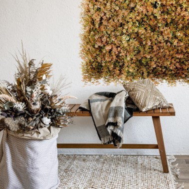 Mur vegetal artificiel brise vue Boheme