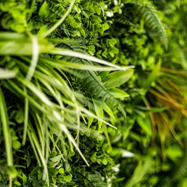 Mur vegetal artificiel brise vue Savane