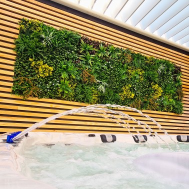 Mur vegetal artificiel brise vue Jungle