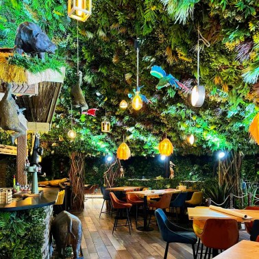 Mur vegetal artificiel brise vue Jungle