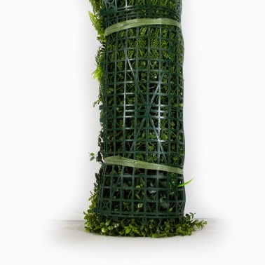 Mur vegetal artificiel brise vue Prairie color
