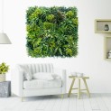 Mur vegetal artificiel brise vue Luxury