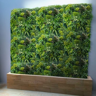 Mur vegetal artificiel brise vue Luxury