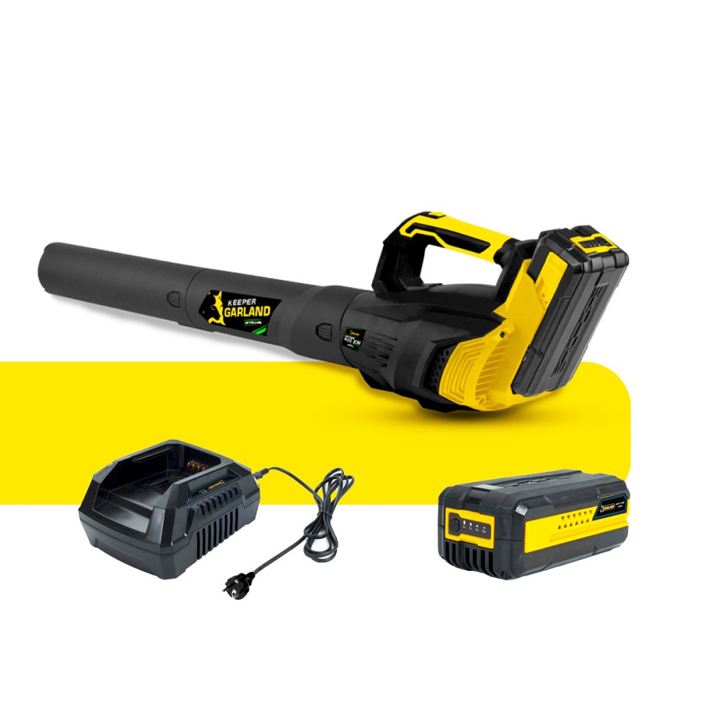 Souffleur Garland + Pack Chargeur + Batterie 40v Souffleur Garland + Pack Chargeur + Batterie 40v
