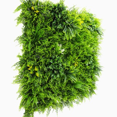 Mur vegetal artificiel brise vue Fougère dense