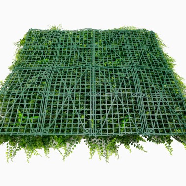 Mur vegetal artificiel brise vue Fougère dense