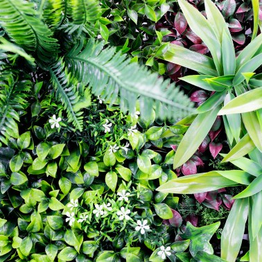 Mur vegetal artificiel brise vue Jungle