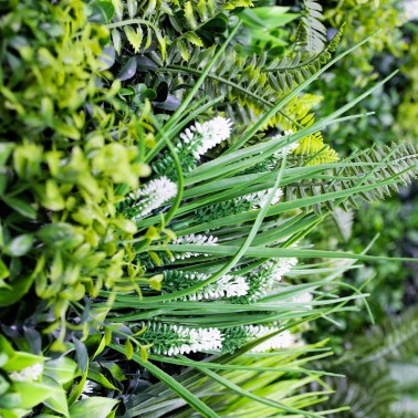 Mur vegetal artificiel brise vue Luxury
