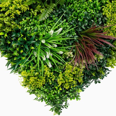 Mur vegetal artificiel brise vue Luxury