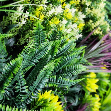 Mur vegetal artificiel brise vue Tropic
