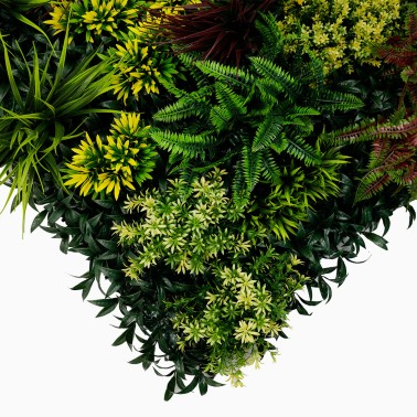 Mur vegetal artificiel brise vue Tropic