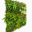 Mur vegetal artificiel brise vue Prairie color