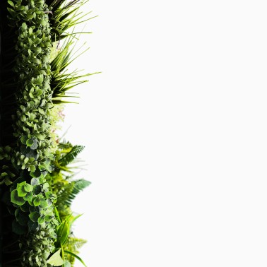 Mur vegetal artificiel brise vue Prairie color