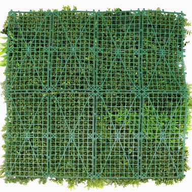 Mur vegetal artificiel brise vue Prairie color