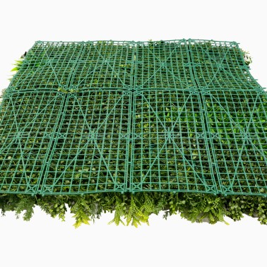 Mur vegetal artificiel brise vue Prairie color