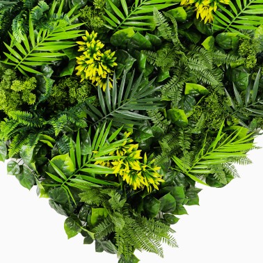 Mur vegetal artificiel brise vue Exotik