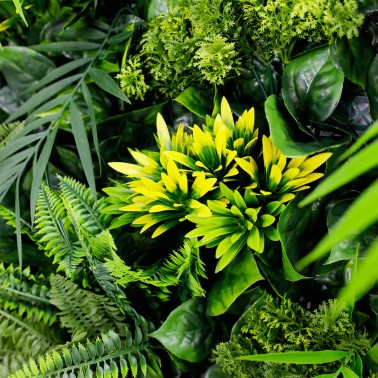Mur vegetal artificiel brise vue Exotik