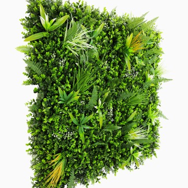 Mur vegetal artificiel brise vue Savane