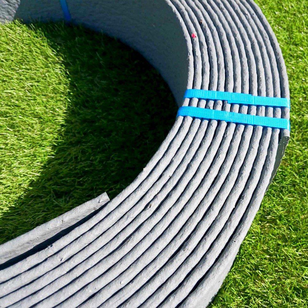 Bordure de Jardin PVC Gazon Synthétique Bordure de Jardin PVC Gazon Synthétique