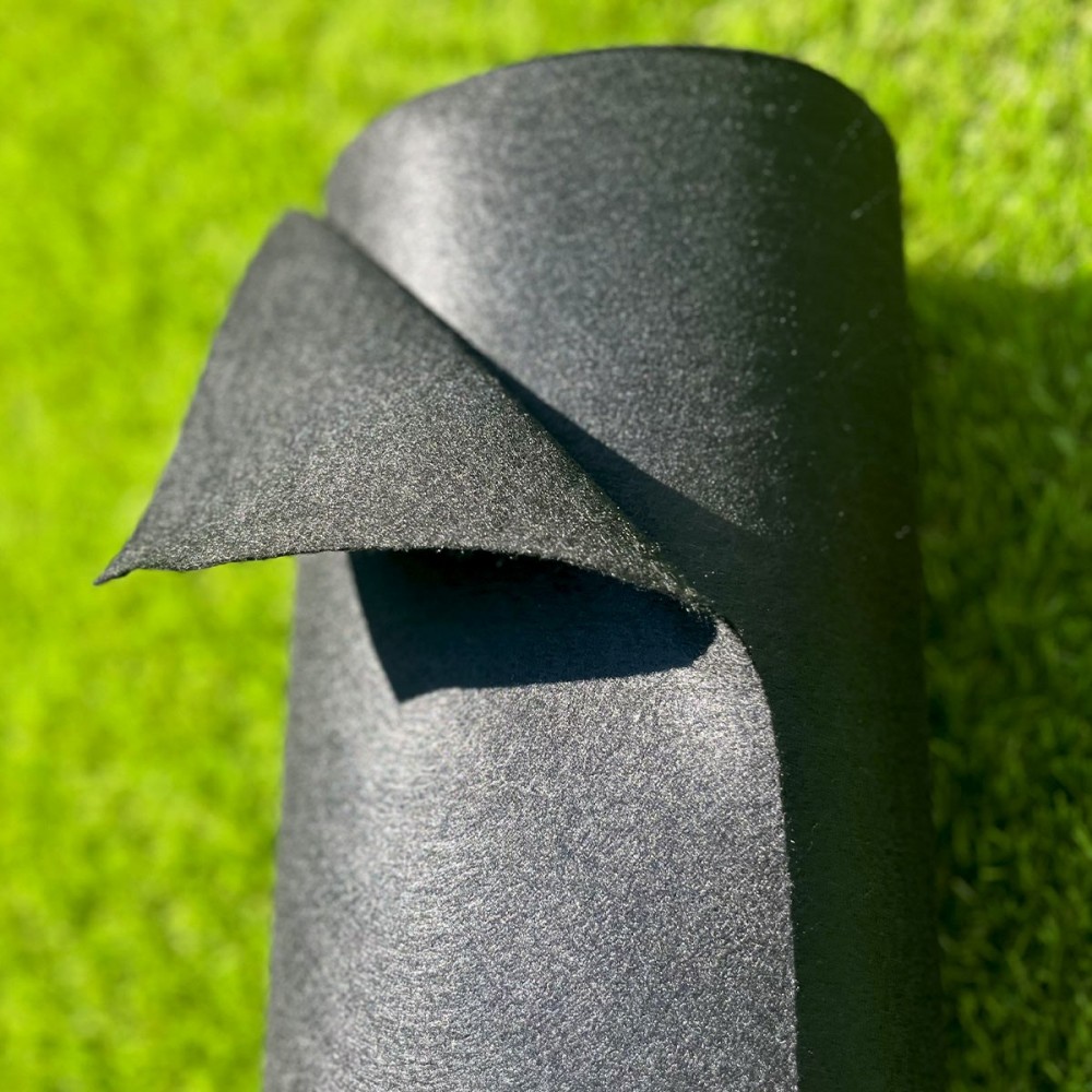 150grs 1.5Mx25M soit 37.50m2 Rouleau de Géotextile NOIR MGS