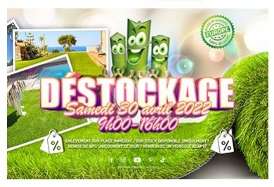 Une 2 eme journée exceptionnelle d'ouverture samedi 30 Avril, remises inclus !