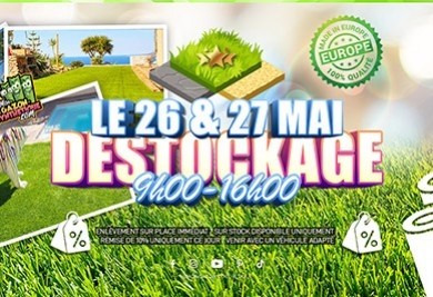 Ouverture Jeudi 26 Mai et Vendredi 27 Mai. Réduction exceptionnelle inclus !