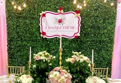 Le mur vegetal synthétique, l'allié d'un mariage réussit