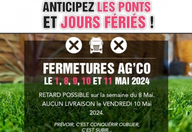 Le gazon synthetique du mois de MAI